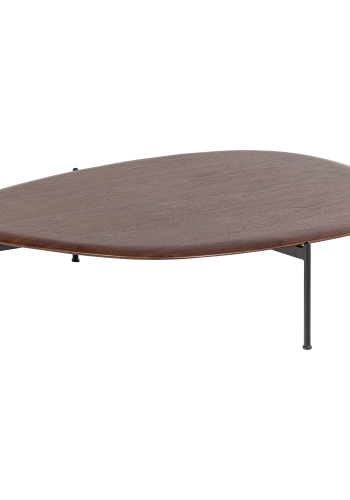 WOOOD Kota salongbord 26x121x79 cm Mdf/fin&eacute;r brun