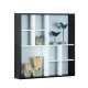 NORDIC LIVING COLLECTION Decem svart-hvitt oppbevaringsskap med 10 oppbevaringsrom, uten glass