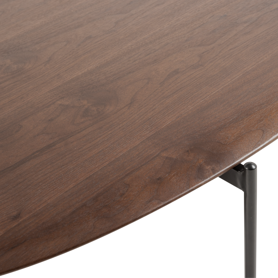 WOOOD Kota salongbord 26x121x79 cm Mdf/fin&eacute;r brun