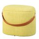 NORDIC LIVING COLLECTION Dilia pall, gulgr�n, med PU-handtag, f�rvaringsutrymme och b�rrem