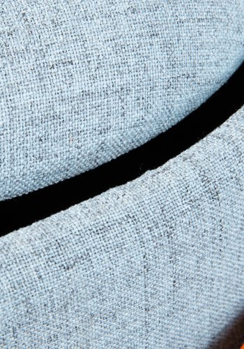 NORDIC LIVING COLLECTION Dilia pall, m�rkgr�, med PU-handtag, f�rvaringsutrymme och b�rrem