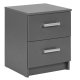NORDIC LIVING COLLECTION Elenzio byr� med 2 l�dor, grafitgr�