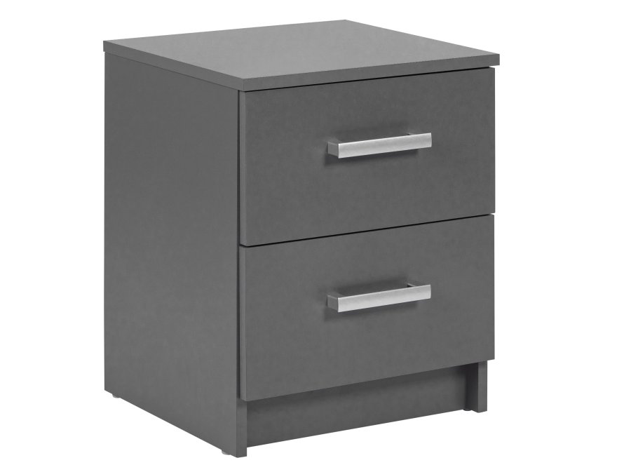 NORDIC LIVING COLLECTION Elenzio byr� med 2 l�dor, grafitgr�