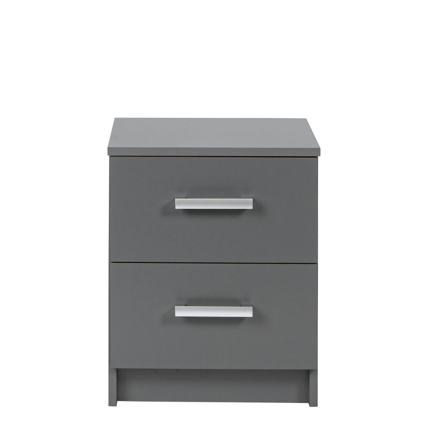 NORDIC LIVING COLLECTION Elenzio byr� med 2 l�dor, grafitgr�