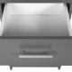 NORDIC LIVING COLLECTION Elenzio 4S byr�, grafitgr�, 4 l�dor och silverf�rgade handtag