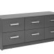 NORDIC LIVING COLLECTION Elenzio byr�, 6 l�dor, grafitgr�