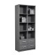 NORDIC LIVING COLLECTION Elenzio-hylla med 4 l�dor och 8 fack