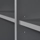 NORDIC LIVING COLLECTION Elenzio-hylla med 4 l�dor och 8 fack