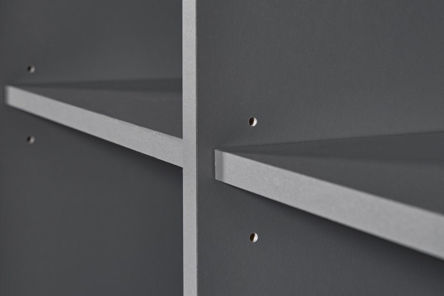 NORDIC LIVING COLLECTION Elenzio-hylla med 4 l�dor och 8 fack