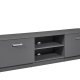 NORDIC LIVING COLLECTION Elenzio TV-skap har 2 hengslede d�rer og 2 �pne rom med kabelh�ndtering.