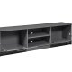 NORDIC LIVING COLLECTION Elenzio TV-skap har 2 hengslede d�rer og 2 �pne rom med kabelh�ndtering.