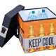 NORDIC LIVING COLLECTION Hopf&auml;llbar &ouml;lpall Fanbox II med kylfunktion och avtagbar b&auml;rrem