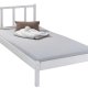 NORDIC LIVING COLLECTION Fredy seng 90 x 200 hvit