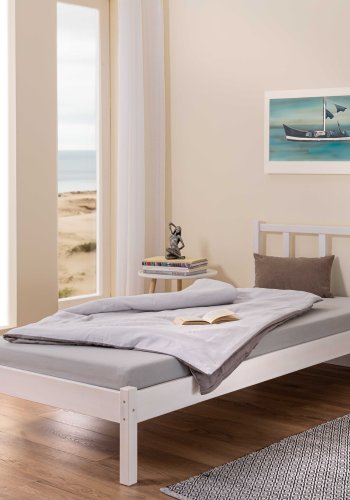 NORDIC LIVING COLLECTION Fredy seng 90 x 200 hvit