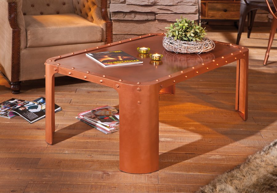 NORDIC LIVING COLLECTION Gormur kobber salongbord