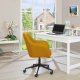 NORDIC LIVING COLLECTION HILDA skrivebord, heltre furu, hvitlakkert med avrundede hj�rner og kanter, med praktiske rom og kabelhull