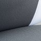 NORDIC LIVING COLLECTION  Jessi svingstol, m�rkegr�/hvit, med svingbart sete, 5 lastavhengige bremsede sikkerhetshjul og trinnl�s h�ydejustering