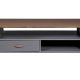 NORDIC LIVING COLLECTION FSC salongbord Luzerna gr�/sepia med hyller og skuff