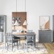 NORDIC LIVING COLLECTION FSC bokhylla LZ 5 gr� med 6 fack