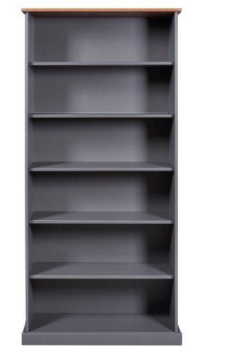NORDIC LIVING COLLECTION FSC bokhylla LZ 5 gr� med 6 fack