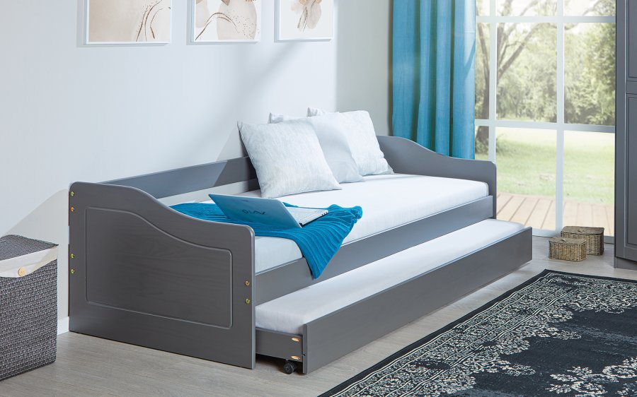 NORDIC LIVING COLLECTION Sovesofa Malte 90x200 gr� inkl. funksjonell SL