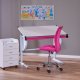 NORDIC LIVING COLLECTION Milo 3-i-1 studentskrivbord, h�jdjusterbart med tippbart hyllplan