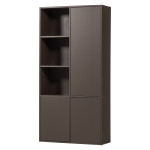 WOOOD Meggy oppbevaringsskap h�yre 108 cm furu mellombrun [Fsc]