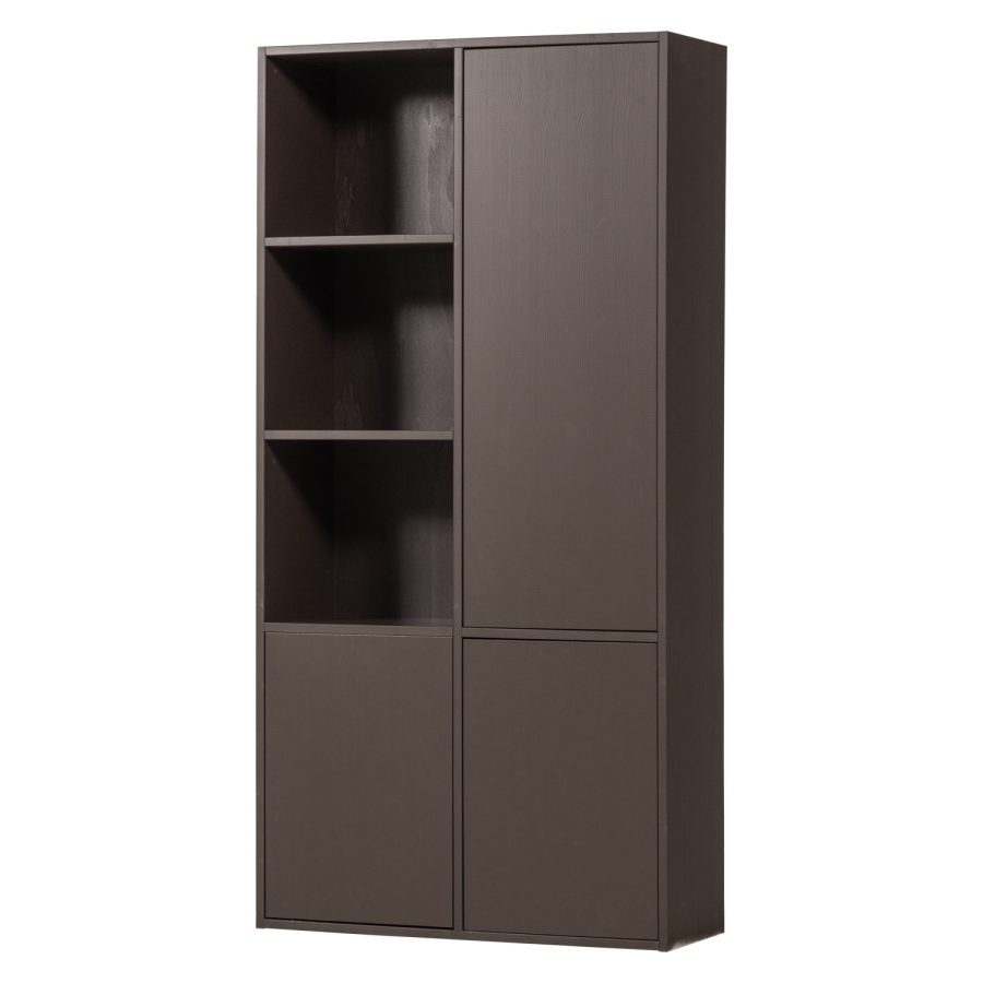 WOOOD Meggy oppbevaringsskap h�yre 108 cm furu mellombrun [Fsc]