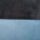 NORDIC LIVING COLLECTION Osane pall i svart sammet med PU-handtag, f�rvaringsutrymme och b�rrem i konstl�der