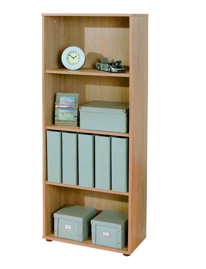NORDIC LIVING COLLECTION Parini 3 4F hylleenhet. Sonoma eik-finish.