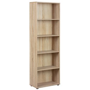 NORDIC LIVING COLLECTION Parini 4 5F bokhylle, Sonoma eikefinish