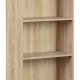 NORDIC LIVING COLLECTION Parini 4 5F bokhylle, Sonoma eikefinish