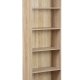 NORDIC LIVING COLLECTION Parini 4 5F bokhylle, Sonoma eikefinish