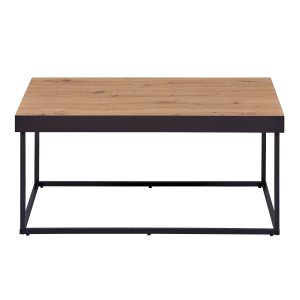 NORDIC LIVING COLLECTION Inter Link salongbord Passione Artisan eik beiset med svart metallramme