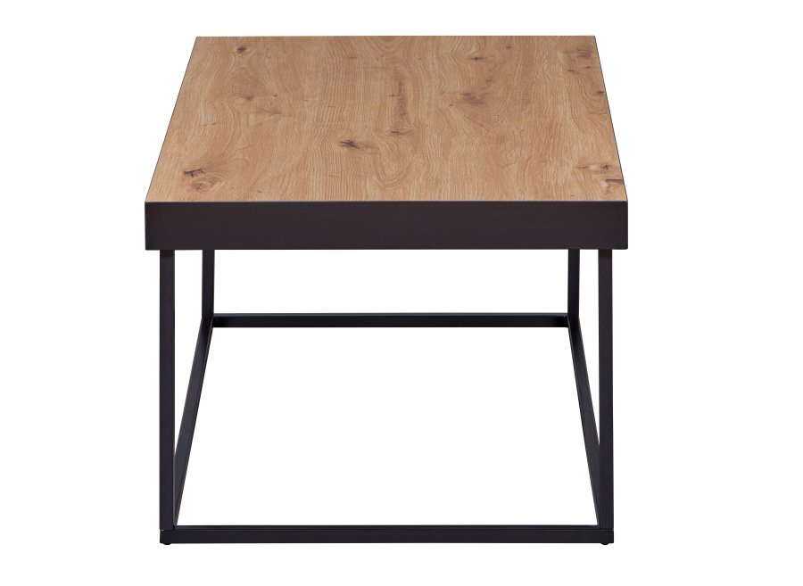 NORDIC LIVING COLLECTION Inter Link salongbord Passione Artisan eik beiset med svart metallramme