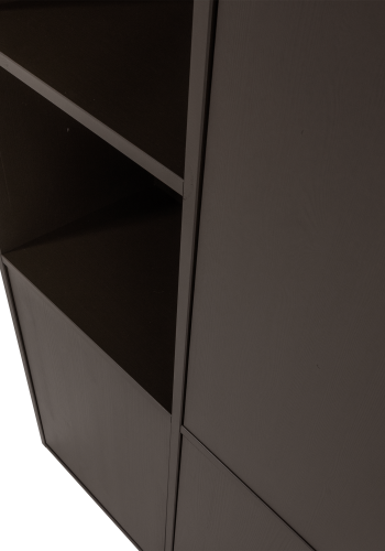 WOOOD Meggy oppbevaringsskap h�yre 108 cm furu mellombrun [Fsc]