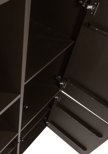 WOOOD Meggy oppbevaringsskap h�yre 108 cm furu mellombrun [Fsc]