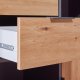 NORDIC LIVING COLLECTION Pepeto kommode med 2 d�rer, 2 skuffer og 3 rom, h�ndlaget eik/antrasitt