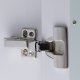 NORDIC LIVING COLLECTION Prati barnegarderobe med 2 d�rer, laget av heltre furu, malt lys gr�