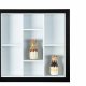 NORDIC LIVING COLLECTION Collector Septem med 7 rom uten skive for oppbevaring av samleobjekter, krydder eller andre gjenstander.
