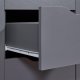 NORDIC LIVING COLLECTION Silenzia byr�, 2 d�rrar, 4 l�dor, grafitgr�