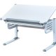 NORDIC LIVING COLLECTION Scalare-skrivbord med l�da med tryckfunktion, h�jdjusterbart med tippbart hyllplan