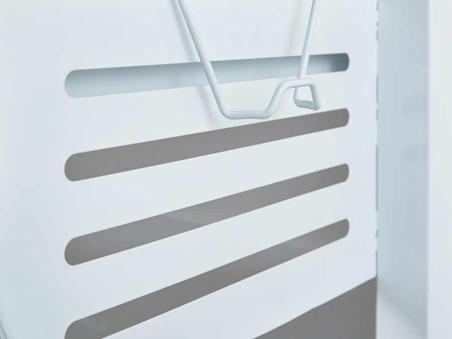 NORDIC LIVING COLLECTION Scalare-skrivbord med l�da med tryckfunktion, h�jdjusterbart med tippbart hyllplan