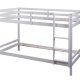 NORDIC LIVING COLLECTION Liten Cloud v�ningss�ng, vit, 207 x 96 x 150 cm, med 2 liggytor och 1 stege