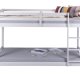 NORDIC LIVING COLLECTION Liten Cloud v�ningss�ng, vit, 207 x 96 x 150 cm, med 2 liggytor och 1 stege
