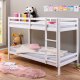 NORDIC LIVING COLLECTION Liten Cloud v�ningss�ng, vit, 207 x 96 x 150 cm, med 2 liggytor och 1 stege