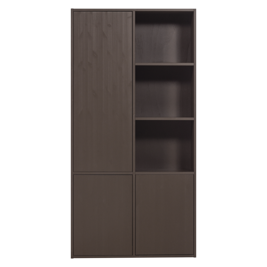 WOOOD Meggy oppbevaringsskap venstre 108 cm furu mellombrun [Fsc]