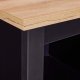 NORDIC LIVING COLLECTION Julina vinsk�p i svart med 1 d&ouml;rr, 3 stora fack och 12 sm� fack, perfekt f&ouml;r vin&auml;lskare