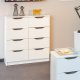 NORDIC LIVING COLLECTION Vit byr� med 8 l�dor