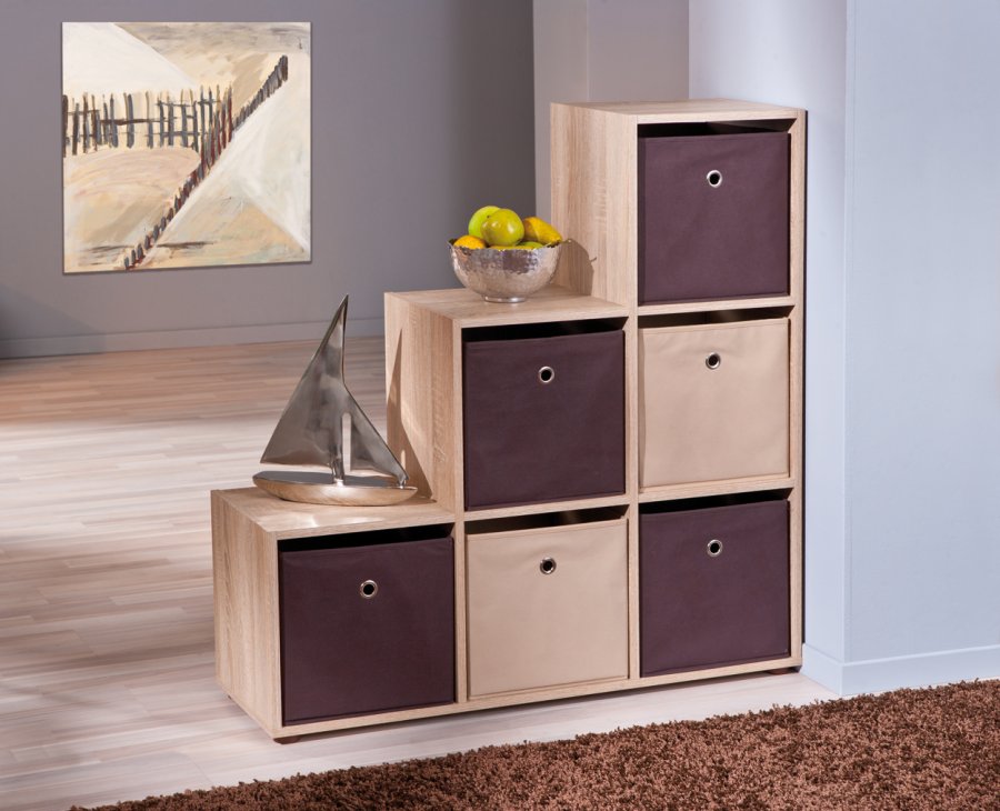 NORDIC LIVING COLLECTION Den platsbesparande l&ouml;sningen f&ouml;r snygg f&ouml;rvaring. Hopf&auml;llbar och robust f&ouml;r en organiserad och livfull inredning.